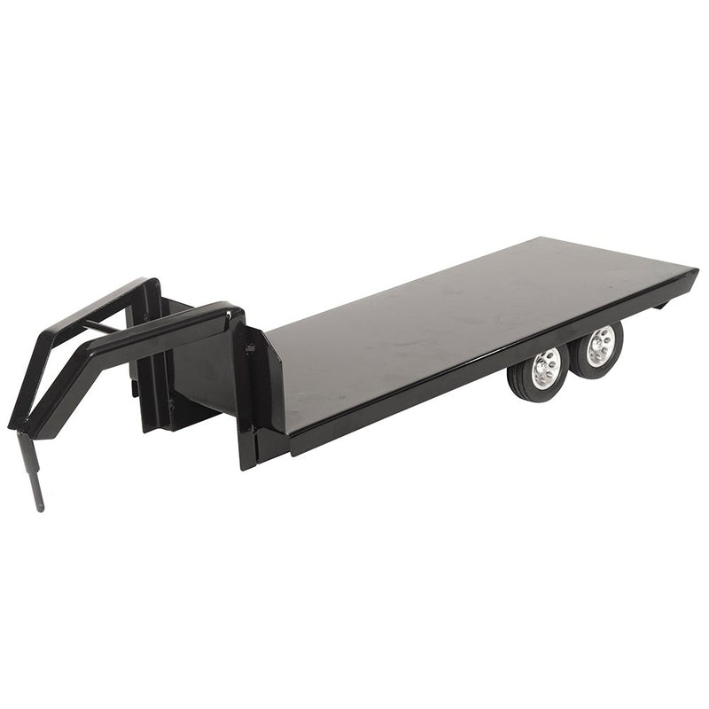 Little Buster Toys Black Gooseneck Flatbed Trailer
