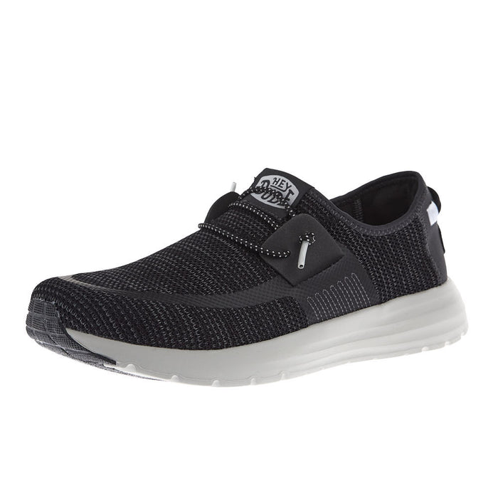 Men's Sirocco Stretch Sox Black Multi Casual Shoe