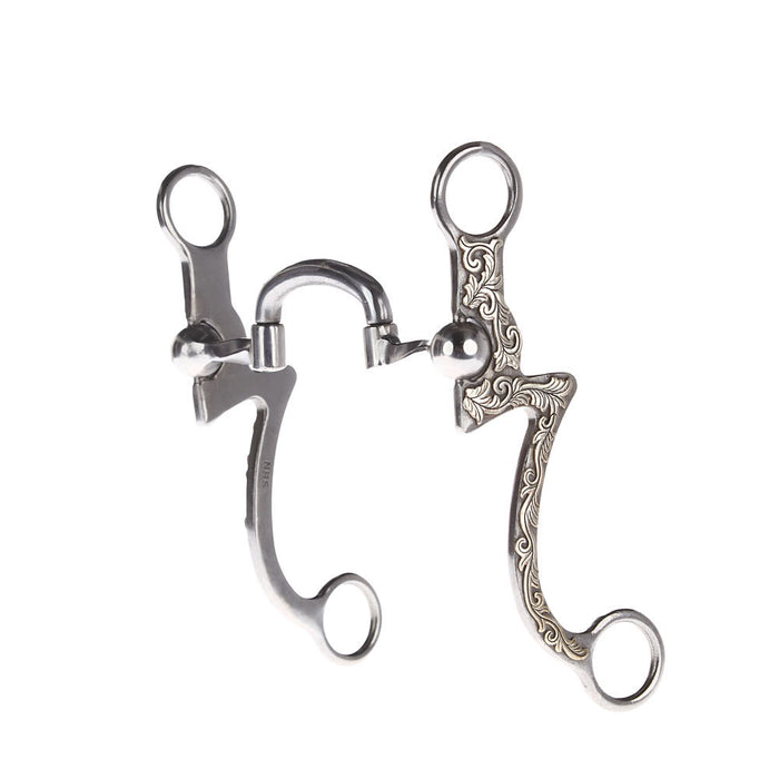 Silver Seven Slow Twist Port Man Shank Bit