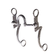 Silver Seven Smooth Correctional Port Shank Bit