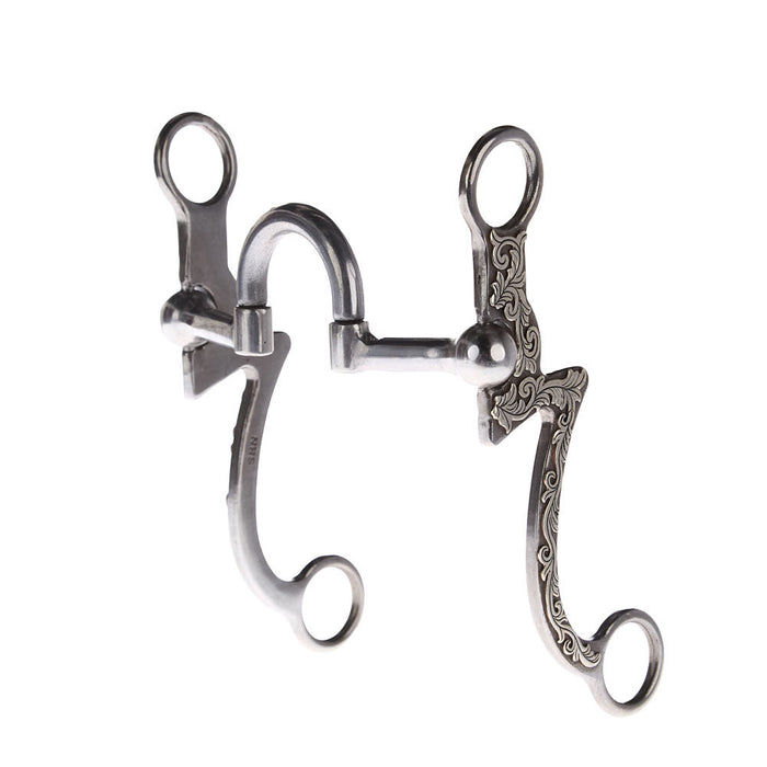 Silver Seven Smooth Correctional Port Shank Bit
