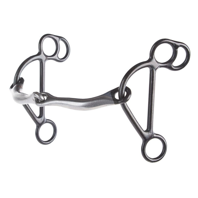 Two-Piece Smooth Snaffle Gag Bit