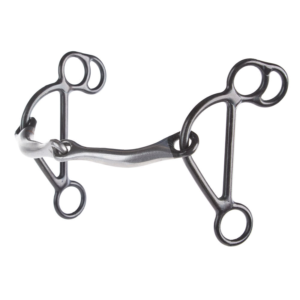 Dutton Bits Two-Piece Smooth Snaffle Gag Bit