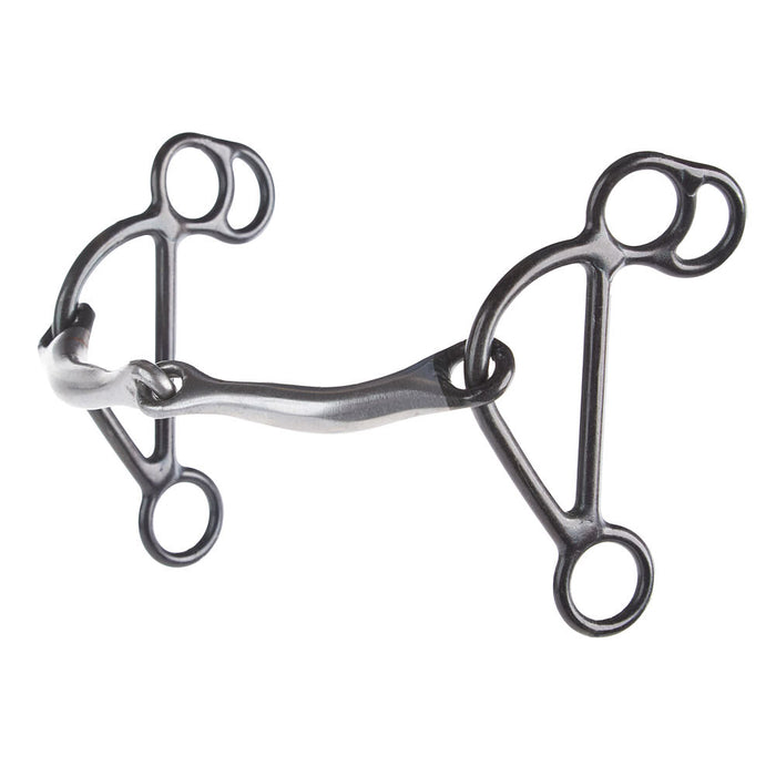 Two-Piece Smooth Snaffle Gag Bit
