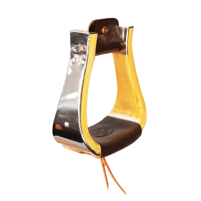 Monel 3in Wood Stirrups