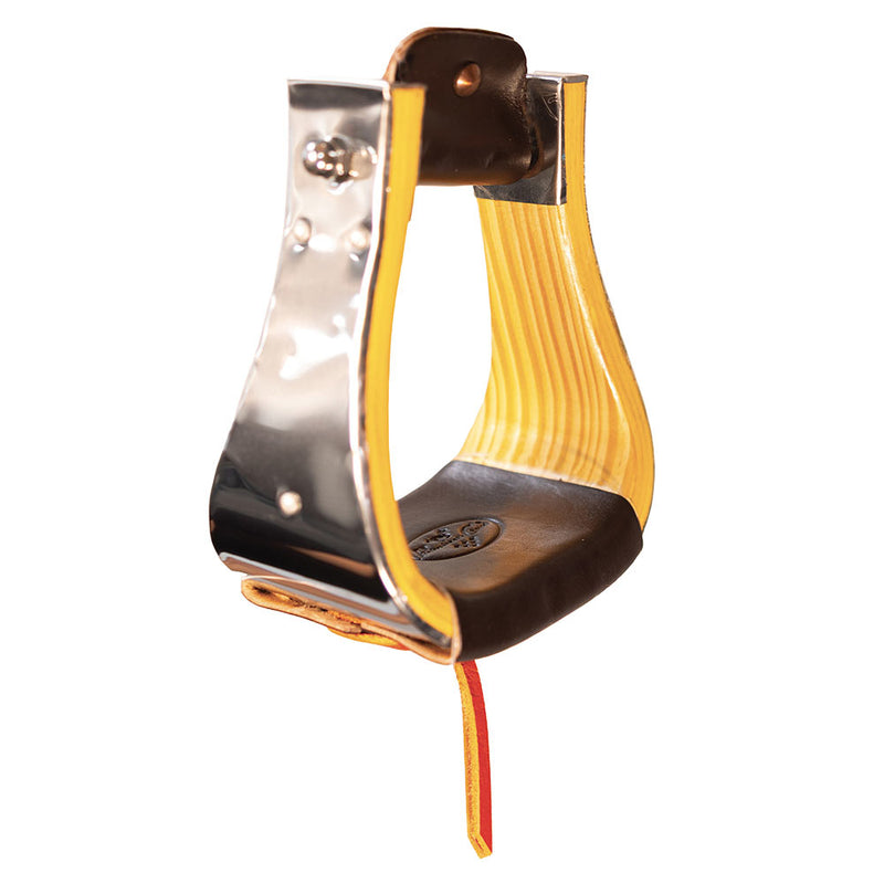 Monel 4in Wood Stirrups