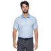 Men’s Kiawah Stripe White Aqua Navy Polo