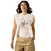 Women's Sea Salt Wild West Cropped Tee Shirt