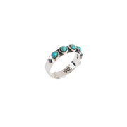 Turquoise Dot Ring