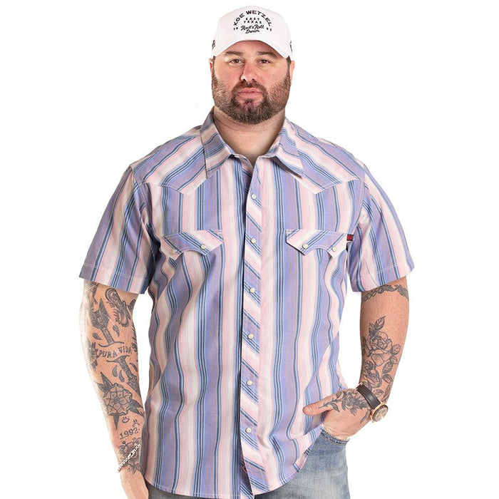 Koe Wetzel Men's Periwinkle Tek Western Shirt