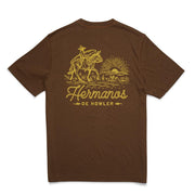 Men's Sunset Rider Mahogany Tee Shirt