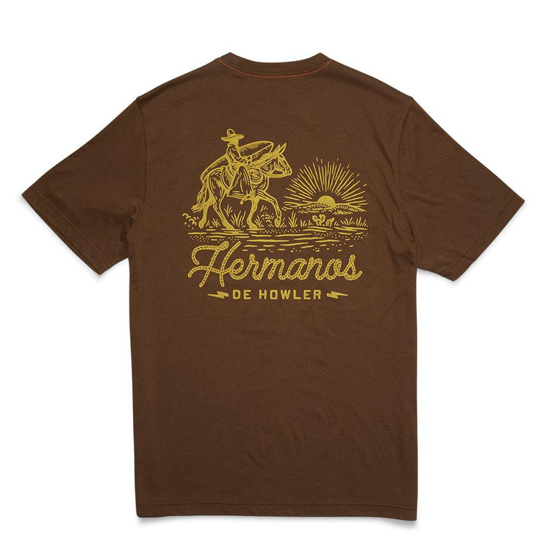 Men's Sunset Rider Mahogany Tee Shirt