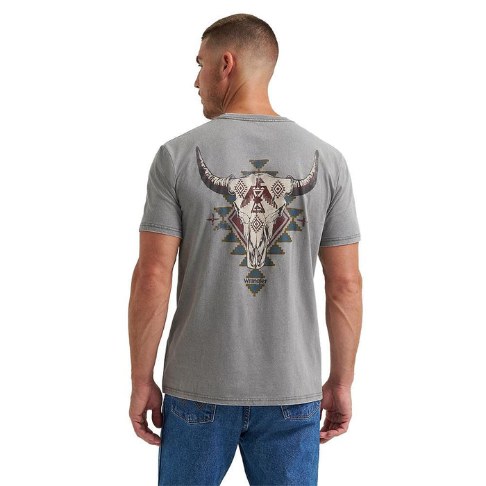 Men's Grey Aztec Tee Shirt