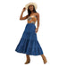 Women's Maxi Denim Skirt