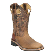 Kid's Jesse Distressed Brown Boots