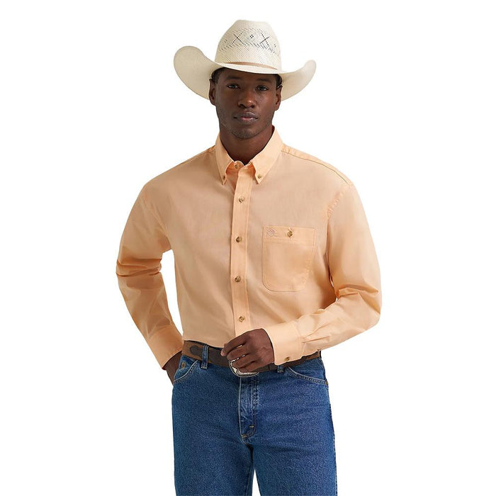 Men's George Strait Peach Shirt