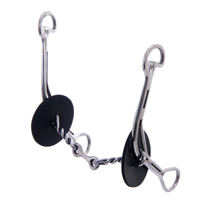 Twisted Wire Dog Bone Long Gag Bit
