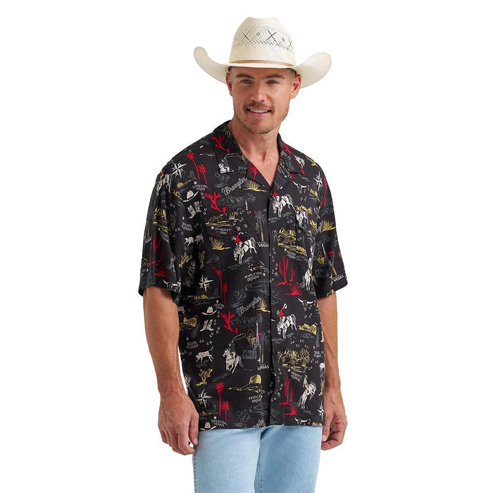 Men's Black Coconut Cowboy Shirt
