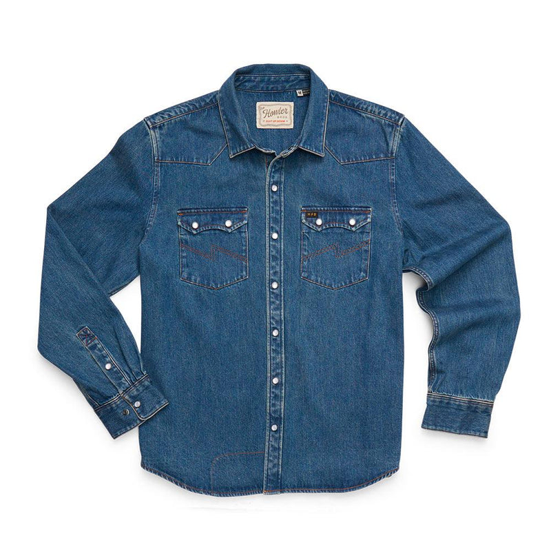 Men's Bolan Dust Up Denim Shirt
