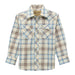 Boy's Retro Plaid Shirt