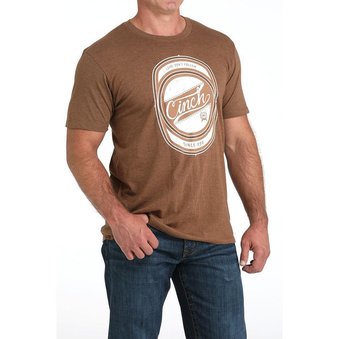 Men's Brown Lead Don't Follow Tee Shirt