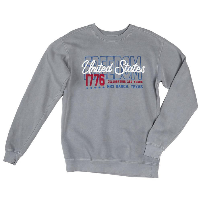 Ranch Freedom 1776 Steel Grey Sweatshirt