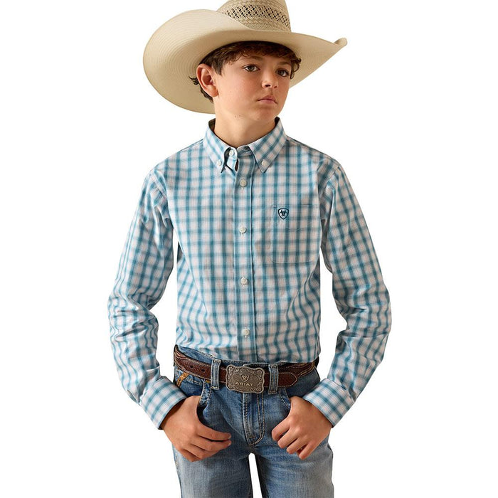Boy's Corsair Plaid John Shirt