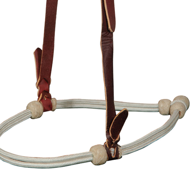 Professionals Choice Rawhide Adjustable Caveson Noseband