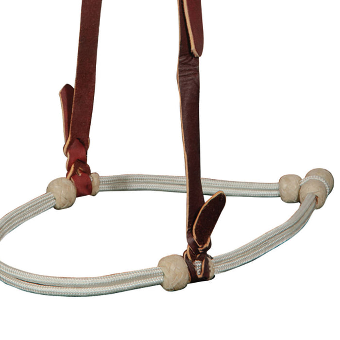 Professionals Choice Rawhide Adjustable Caveson Noseband