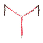 Pink Mule Tape Silver Ring Breast Collar