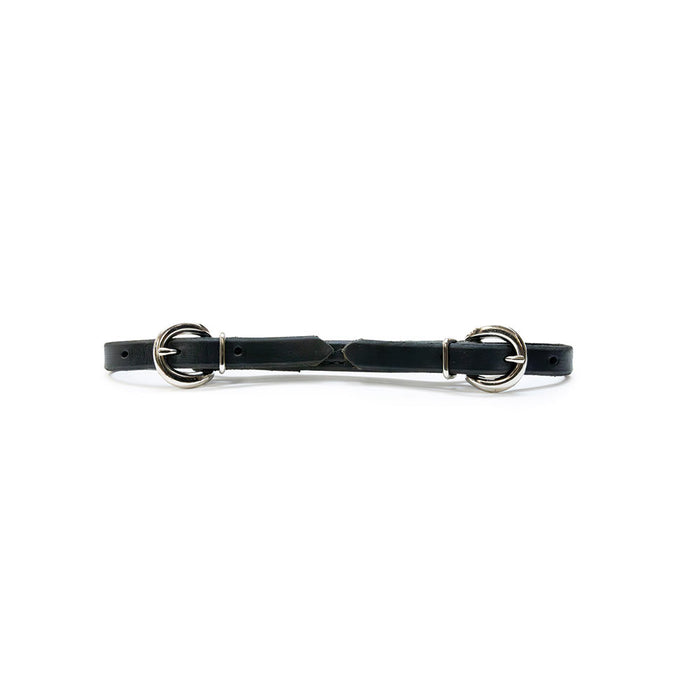 1/2in Black Leather Crub Strap