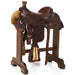 Used 15in Basket Stamp and Floral Combo Team Roper