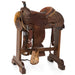 Used 14.5in Spider Stamp with Oak/Acorn Border Team Roper