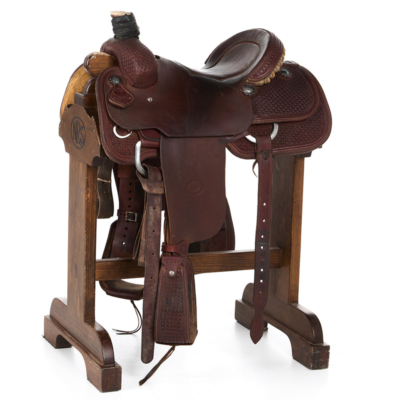 Used 15in Waffle Stamp Team Roper