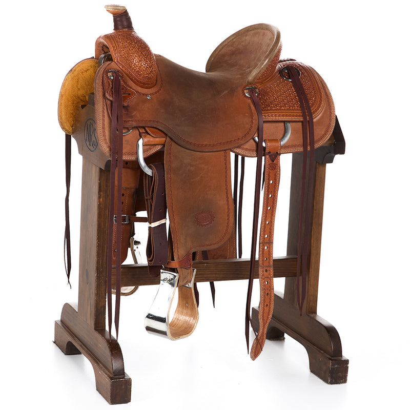 Used 16in 1/4 Breed Windmill Stamp Ranch Roper