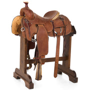Used 15in Seat Rig Don Carlos Border Ranch Roper
