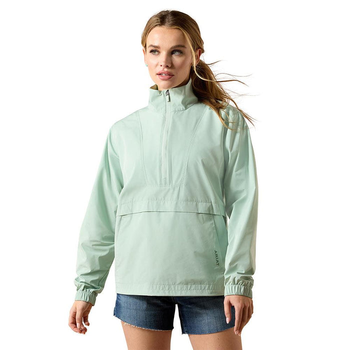 Women's Silt Green Whisper Pullover Jacket