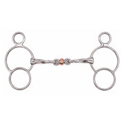 Twisted Copper Roller 2 Ring 5.25in