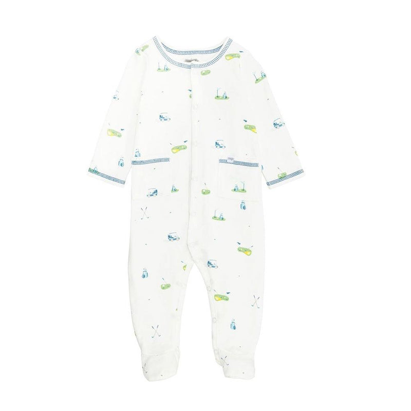 Boy's Golf Print Sleeper