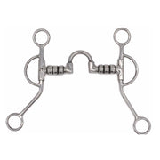 Stainless Steel Cherry Roller Port Training Shank 5in