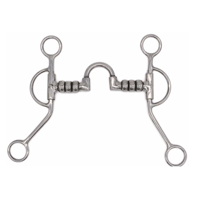 Stainless Steel Cherry Roller Port Training Shank 5in