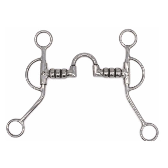 Stainless Steel Cherry Roller Port Training Shank 5in