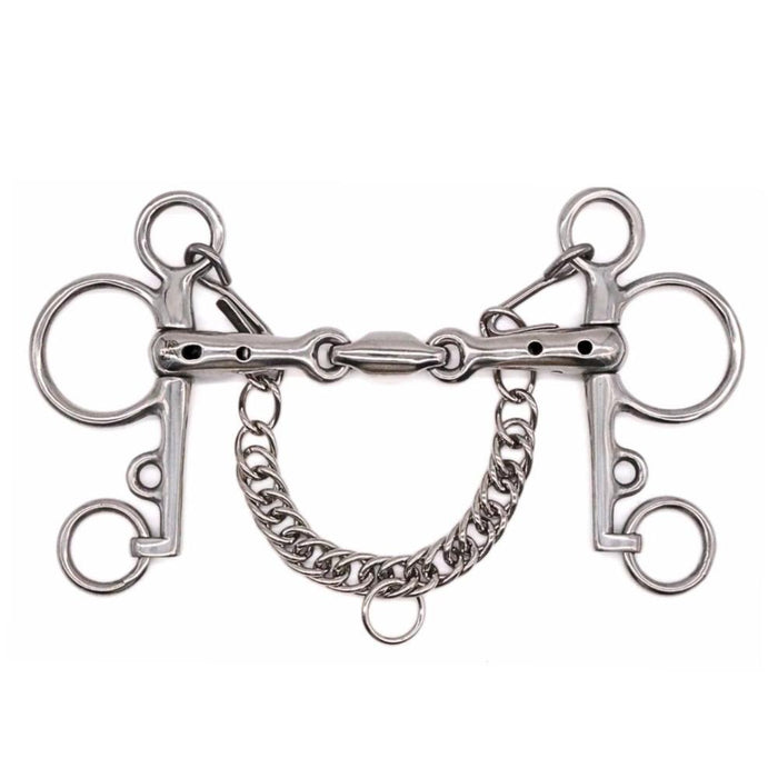 Double Jointed Whistle Mouth Pelham 5.25in