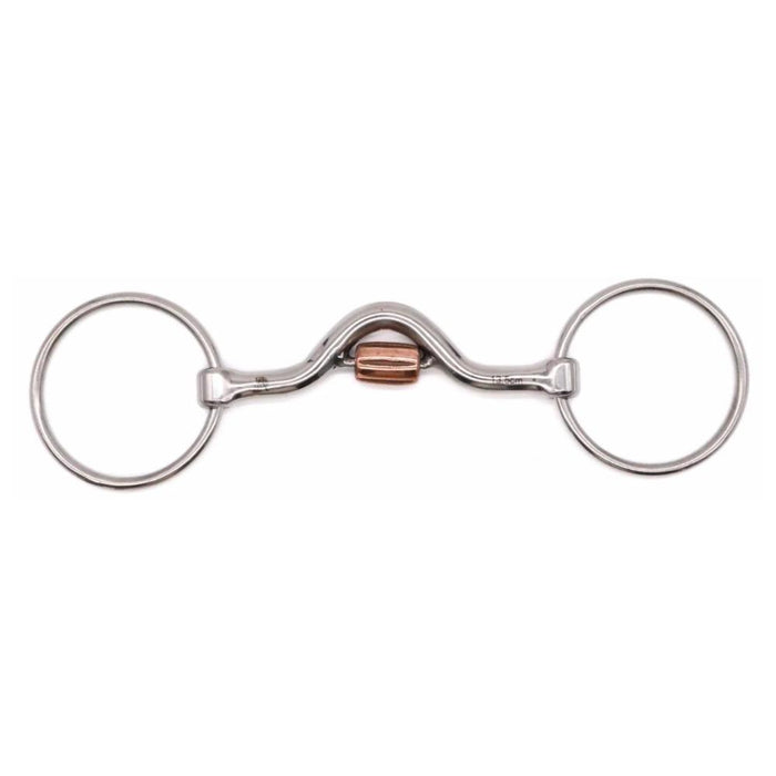 Medium Port w/Cricket Roller Loose Ring 5in