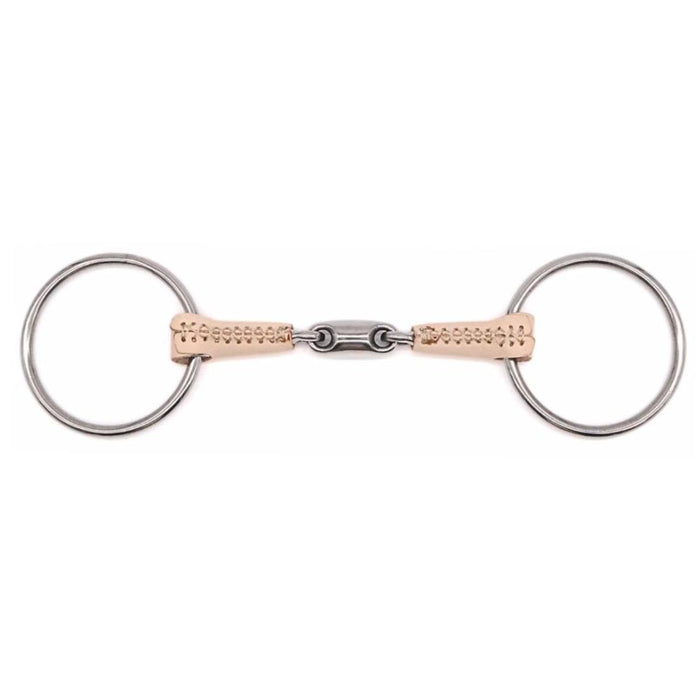 Double Jointed Leather Covered Loose Ring 5.25in