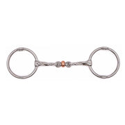 Twisted Copper Roller Loose Ring Gag 5in