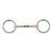 Double Jointed Leather Covered Loose Ring Gag 5in