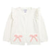 Girl's Crochet Bow Cardigan