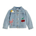 Girl's Denim Patch Jacket