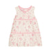 Girl's Pink Blossom Tiered Dress